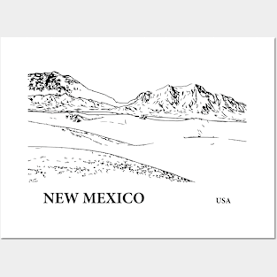 New Mexico USA Posters and Art